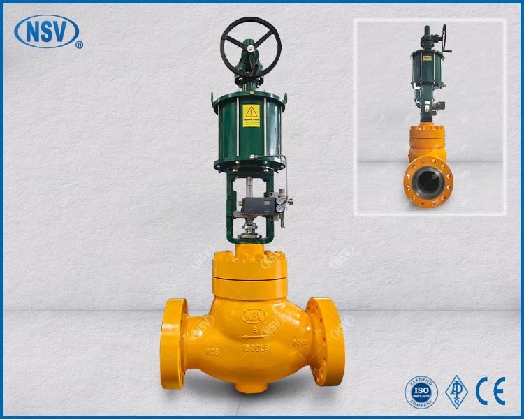 Van điều khiển áp suất cao{0}}bằng khí nén